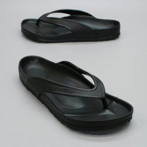 Birkenstock 40 Ladies 9 Honolulu EVA Balck Sandals Flip-Flops Thongs Mules Shoes